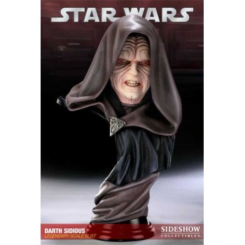 Star Wars Legendary Scale Bust Darth Sidious 42 cm